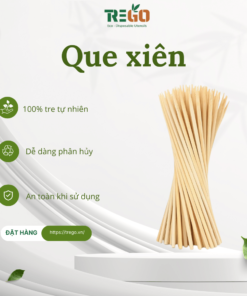 Tăm xiên tre dùng cho món nướng BBQ