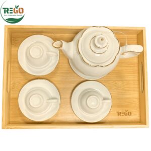 Khay Bưng Đồ Bằng Tre