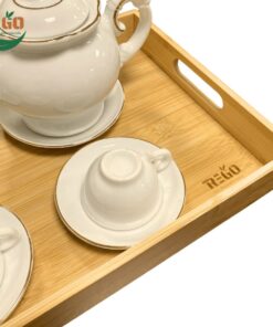 Khay Bưng Đồ Bằng Tre