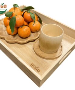 Khay Bưng Đồ Bằng Tre