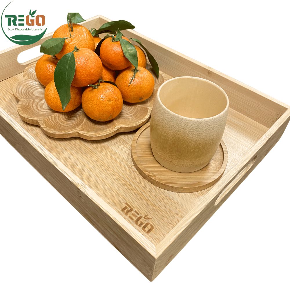 Khay Bưng Đồ Bằng Tre Khay Bưng Đồ Bằng Tre